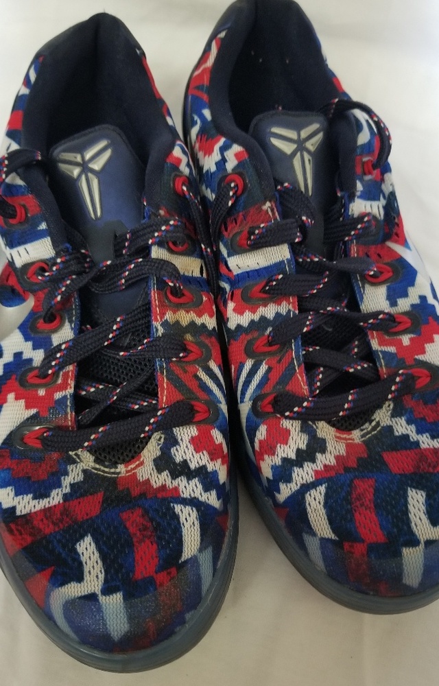 Nike 6Y Kobe9 redwhite&blue2014 athletic shoes